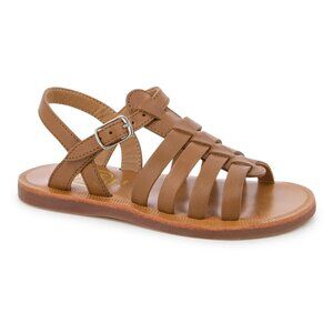 Pom D'Api "Plagette" Gladiator Sandals in Tan, size 36